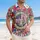 Soldiers American Flag Tropical 1776-2026 - USA 250th Anniversary Independence Day Celebration Hawaiian Shirt - 4