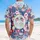 Patriotic Hawaiian 1776-2026 USA 250th Anniversary Flag Emblem - Gift for Veterans Hawaiian Shirt - 5