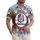 Bald Eagle American Flag Tropical 1776-2026 - USA 250th Anniversary Independence Day Hawaiian Shirt - 1