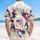 Distressed Flag 1776-2026 - USA 250th Anniversary Patriotic Gift for Veterans Hawaiian Shirt - 5