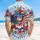 Bald Eagle American Flag 1776-2026 - USA 250th Anniversary Independence Day Gift for Dad Hawaiian Shirt - 5
