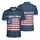 Distressed American Flag 1776-2026 - USA 250 Years of Freedom Independence Day Men's Polo Shirt - 3