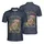 Bald Eagle Statue of Liberty Distressed Flag 1776 - USA 250th Anniversary Freedom Men's Polo Shirt - 3