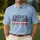 America 1776 250 Years of Freedom Distressed Stripes - USA 250th Anniversary Celebration Men's Polo Shirt - 4