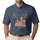 Bald Eagle American Flag 1776-2026 - USA 250th Anniversary Independence Day Gift for Dad Men's Polo Shirt - 1