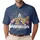 Liberty Bell Bald Eagle American Flag 1776 - USA 250th Anniversary Independence Day Men's Polo Shirt - 1