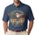 Bald Eagle American Flag 1776-2026 - USA 250th Anniversary Liberty Bell Statue of Liberty Men's Polo Shirt - 1