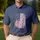 We The People Distressed Flag 1776-2026 - USA 250th Anniversary Patriotic Gift Men's Polo Shirt - 4