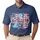 USA 250 Patriotic Flag Text - USA 250th Anniversary Independence Day Gift for Dad Men's Polo Shirt - 1