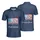 Distressed American Flag Grass 250 Years of Freedom - USA 250th Anniversary Est. 1776 Men's Polo Shirt - 3