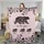 Personalized Mama Bear With Kids Names Fleece Blanket Mother's Day Gift - 1