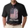 We The People Distressed Flag 1776-2026 - USA 250 Years of Freedom Commemoration Men's Polo Shirt - 1
