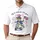 Funny Patriotic Frog Uncle Sam Scooter Flag 1776 - USA 250th Anniversary Independence Day Men's Polo Shirt - 4