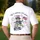 Funny Patriotic Frog Uncle Sam Scooter Flag 1776 - USA 250th Anniversary Independence Day Men's Polo Shirt - i74zvoYCy2