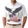 Bald Eagle American Flag 1776-2026 - USA 250th Anniversary Independence Day Gift for Dad Men's Polo Shirt - 1