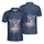 Bald Eagle American Flag 1776-2026 - USA 250th Anniversary Gold Scrollwork Stars Men's Polo Shirt - 3