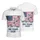 Distressed American Flag Fighter Jets We The People - USA 250th Anniversary 1776-2026 Men's Polo Shirt - 3