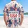 GOD BLESS THE USA 1776-2026 Patriotic Tropical - USA 250th Anniversary Independence Day Hawaiian Shirt - 5