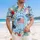 Vintage American Flag 1776-2026 - USA 250th Anniversary Tropical Independence Day Hawaiian Shirt - 4