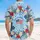Vintage American Flag 1776-2026 - USA 250th Anniversary Tropical Independence Day Hawaiian Shirt - 5