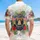 Liberty Bell American Flags 1776-2026 - USA 250th Anniversary Tropical Independence Day Hawaiian Shirt - 5