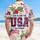 God Bless The USA Rose Emblem 1776 - USA 250th Anniversary Independence Day Commemoration Hawaiian Shirt - 5