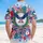 Bald Eagle American Flag Liberty Bell 1776-2026 - USA 250th Anniversary Patriotic Independence Day Hawaiian Shirt - 5