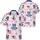 Waving American Flags 1776-2026 Fireworks Stars - USA 250 Years of Freedom Semiquincentennial Hawaiian Shirt - 3