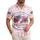 Distressed American Flag Poppies Cornflowers 1776-2026 - USA 250th Anniversary Independence Day Hawaiian Shirt - 1