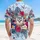 Patriotic Hawaiian Eagle - USA 250th Anniversary 1776-2026 Independence Day Hawaiian Shirt - 5
