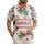 AMERICA Distressed Text Patriotic Tropical - USA 250th Anniversary 1776-2026 Hawaiian Shirt - 1