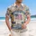 USA Flag Tall Ship Aircraft Carrier 1776-2026 - USA 250th Anniversary Liberty Day Gift Hawaiian Shirt - 4