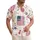 Distressed US Flag 1776-2026 - USA 250th Anniversary Tropical Patriotic Aloha Art Hawaiian Shirt - 1