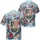 Statue of Liberty Flag Shield 1776-2026 Tropical Patriotic - USA 250th Anniversary Celebration Hawaiian Shirt - 3