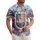 Statue of Liberty Flag Shield 1776-2026 Tropical Patriotic - USA 250th Anniversary Celebration Hawaiian Shirt - 1