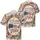 American Flag Map Floral 1776-2026 - USA 250th Anniversary 4th of July Tropical Hawaiian Shirt - 3