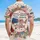 American Flag Map Floral 1776-2026 - USA 250th Anniversary 4th of July Tropical Hawaiian Shirt - 5