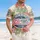 We The People 1776 Badge Tropical - USA 250th Anniversary Independence Day Gift for Dad Hawaiian Shirt - 4