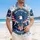 Bald Eagle American Flag Tropical 1776-2026 - USA 250th Anniversary Independence Day Hawaiian Shirt - 4