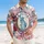 Statue of Liberty 1776 Patriotic Tropical - USA 250th Anniversary Independence Day Gift for Dad Hawaiian Shirt - 4