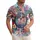 Bald Eagle American Flag Liberty Bell 1776-2026 - USA 250th Anniversary Tropical Patriot Hawaiian Shirt - 1