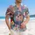 Bald Eagle American Flag Liberty Bell 1776-2026 - USA 250th Anniversary Tropical Patriot Hawaiian Shirt - 4