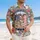 Statue of Liberty Bald Eagle American Flag 1776-2026 - USA 250th Anniversary Gift Hawaiian Shirt - 4