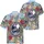 Astronaut Monster Truck 1776 Flag Emblem - USA 250th Anniversary Patriotic Tropical Hawaiian Shirt - 3