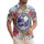 Astronaut Monster Truck 1776 Flag Emblem - USA 250th Anniversary Patriotic Tropical Hawaiian Shirt - 1
