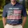 We The People Distressed Flag 1776-2026 - USA 250th Anniversary Patriotic Gift for Veterans Men's Polo Shirt - 4