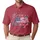 USA Stars Stripes 1776-2026 Fireworks - USA 250th Anniversary Fourth of July Men's Polo Shirt - 1