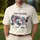 Patriotic Quilt Map 1776-2026 - USA 250th Anniversary Independence Day Celebration Men's Polo Shirt - 4