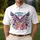 Bald Eagle American Flag Fireworks 1776 - USA 250th Anniversary Independence Day Gift for Dad Men's Polo Shirt - 4