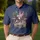 Bald Eagle American Flag 1776-2026 - USA 250th Anniversary Independence Day Gift for Dad Men's Polo Shirt - 4